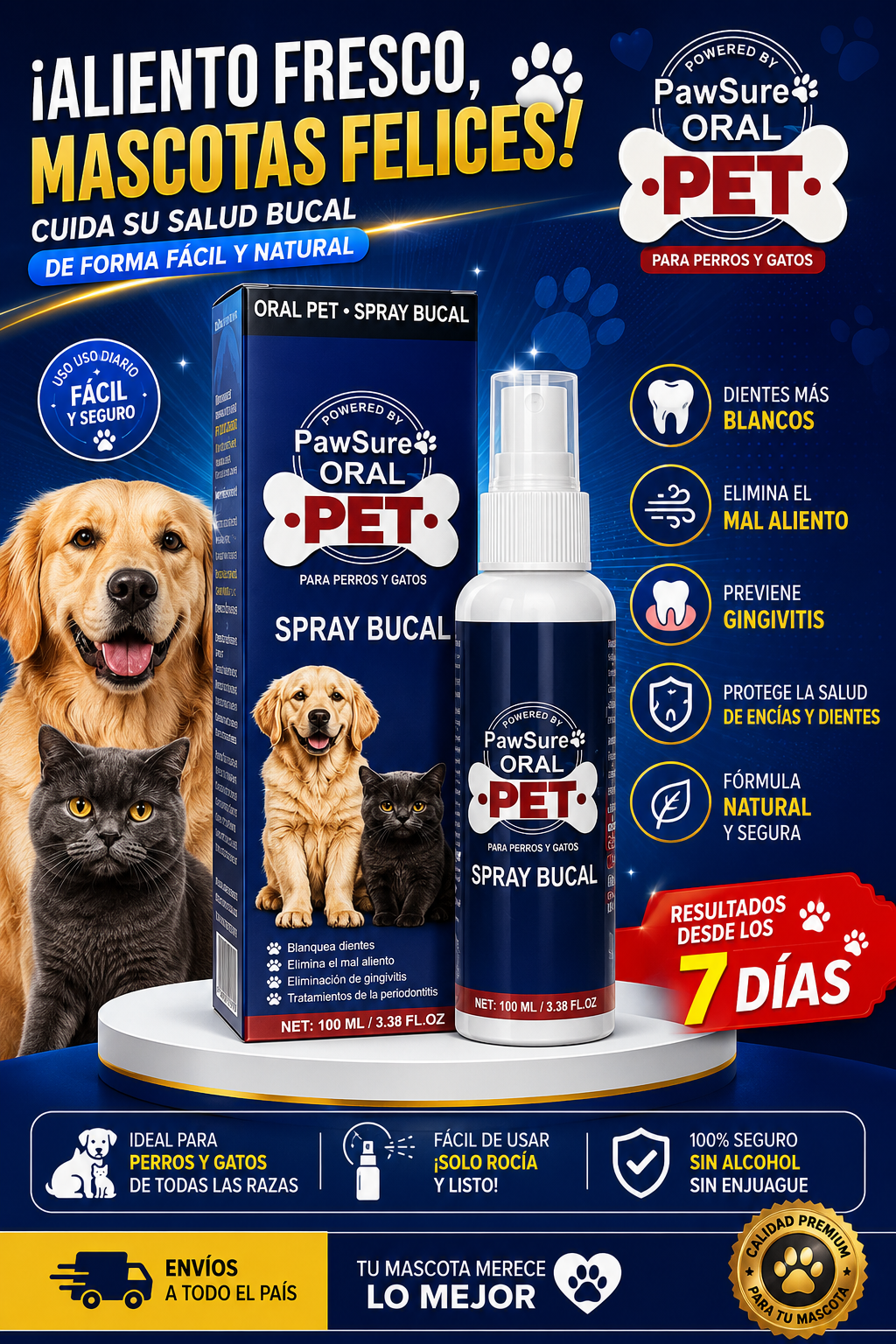 SPRAY BUCAL PET