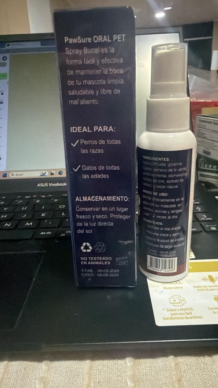 SPRAY BUCAL PET