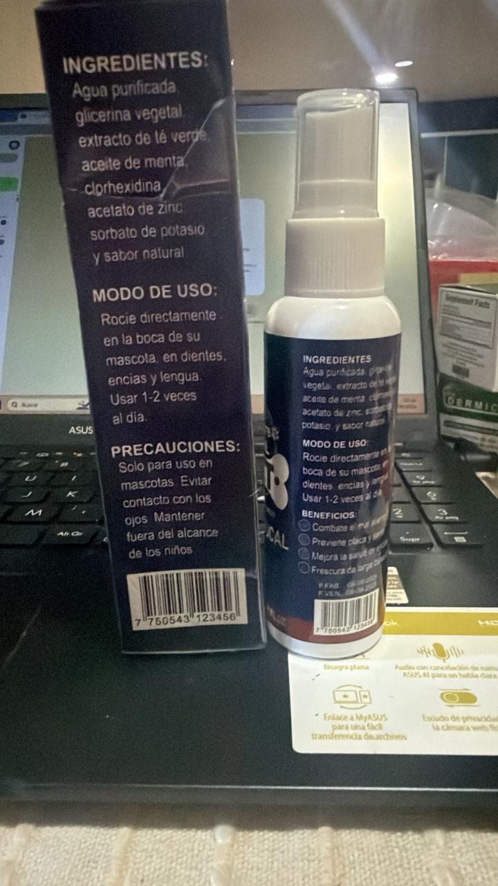 SPRAY BUCAL PET